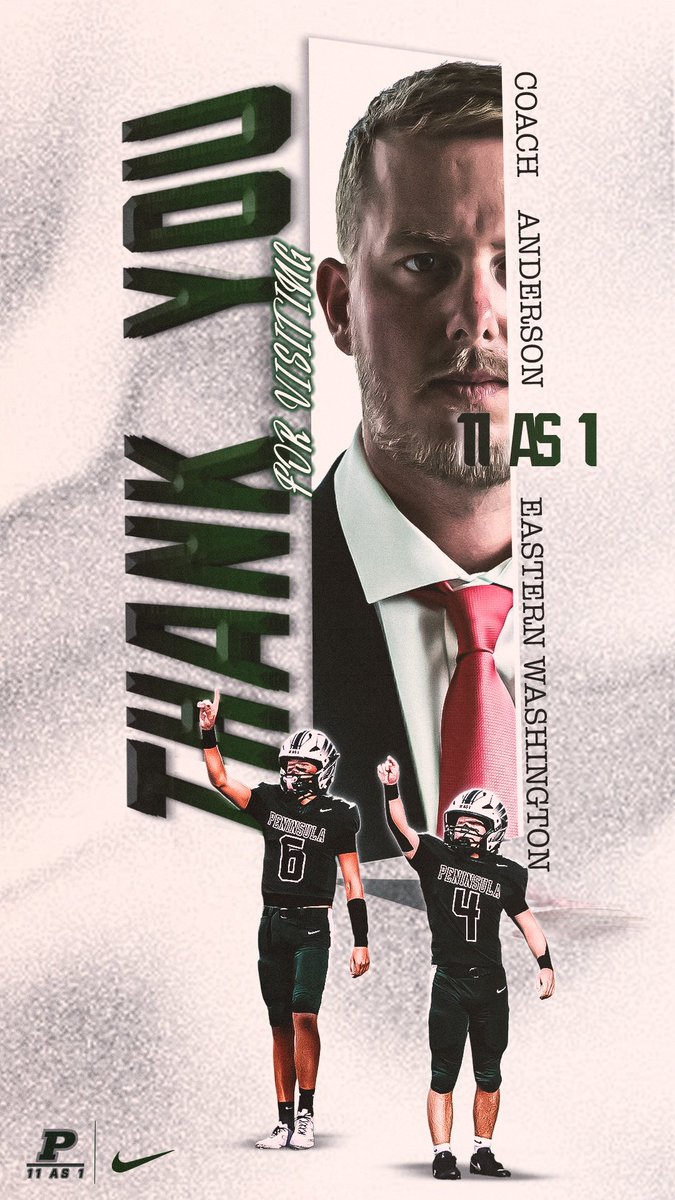 Peninsula HS Football tweet media