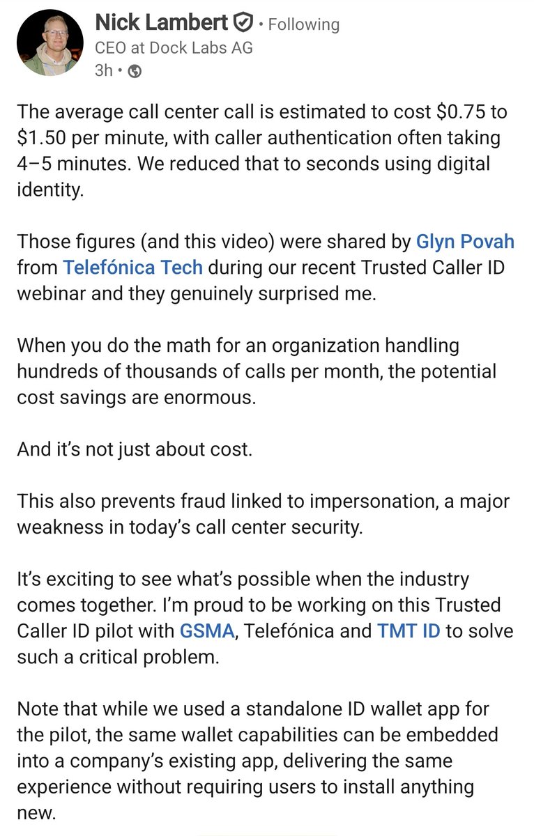 $cheq price go down 90%+

Efficiency, cost &amp; time go up 90%+

😄👌

Oneday this will materialise, <a href="/cheqd_io/">cheqd.io 🆔</a> a purpose built digital public infrastructure for issuance and verification + payment verification infrastructure 

✅️ DID you get your receipts?