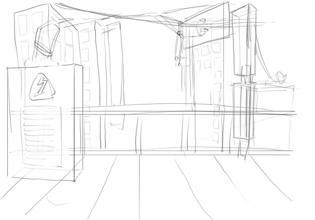 I'll try to do something with the background as well.