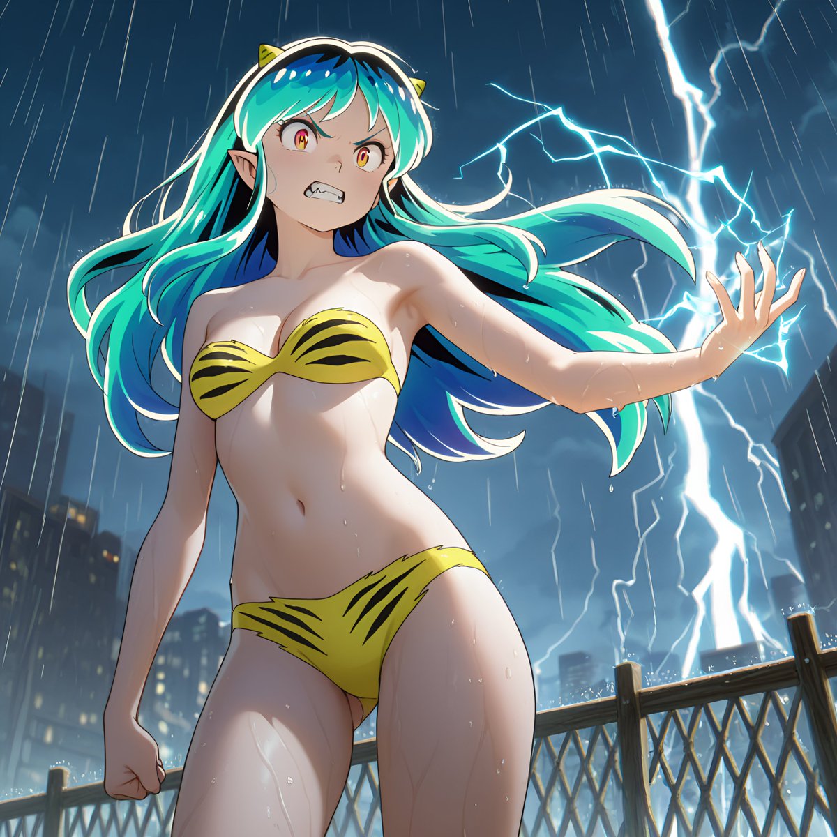 ラムちゃんは中二病だよな。 聞きなさい！あんたたちの前に立つのは