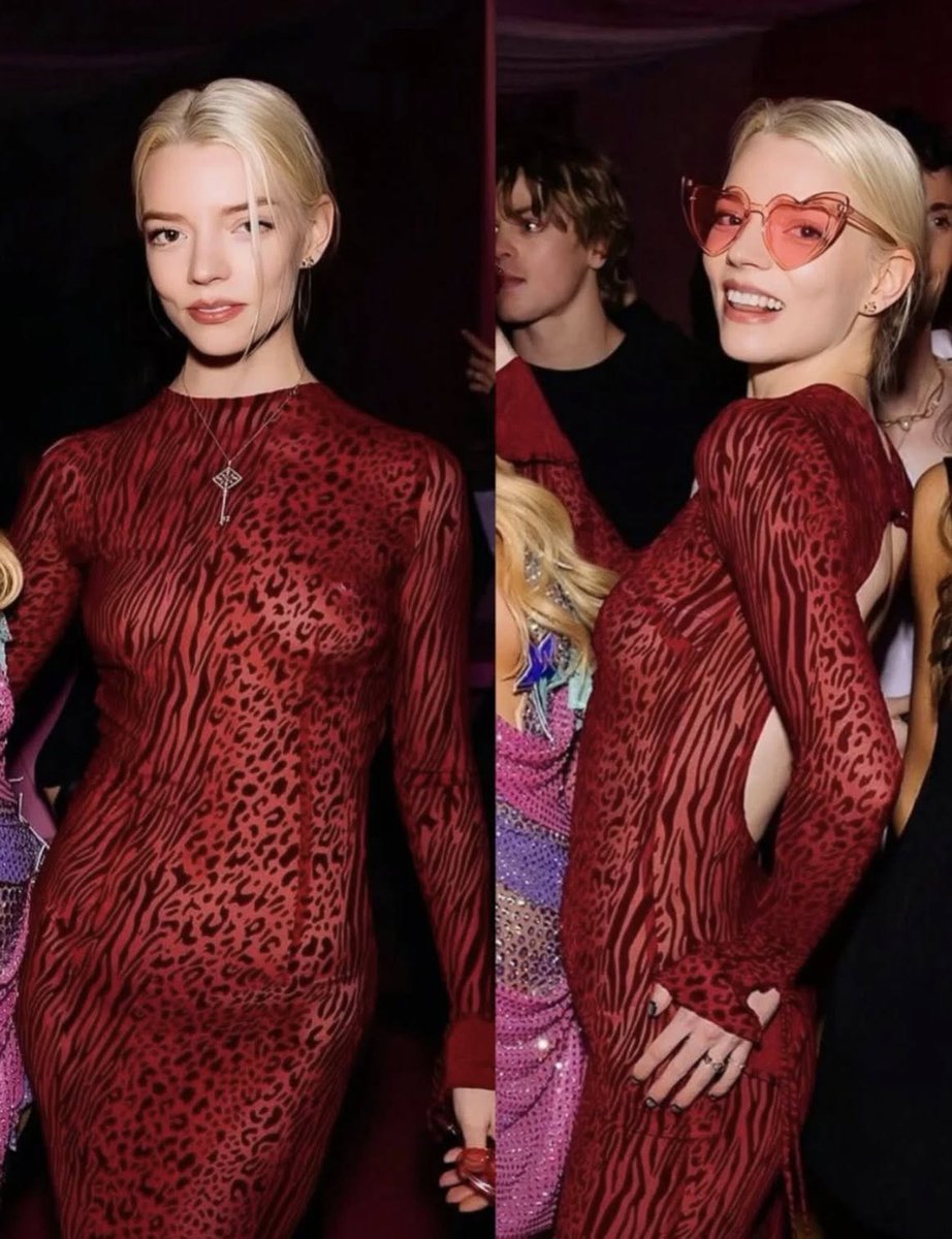 neonshornceleb's tweet image. Anya Taylor-Joy