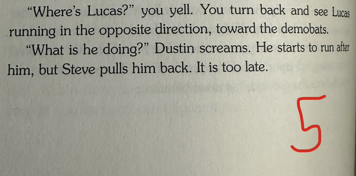 in the CYOA book, one of the endings has max d!e during Dear Billy and the rift appears. lucas brings max’s body to the arcade in the upside down and “buries” her there, says his goodbyes. It’s devastating.