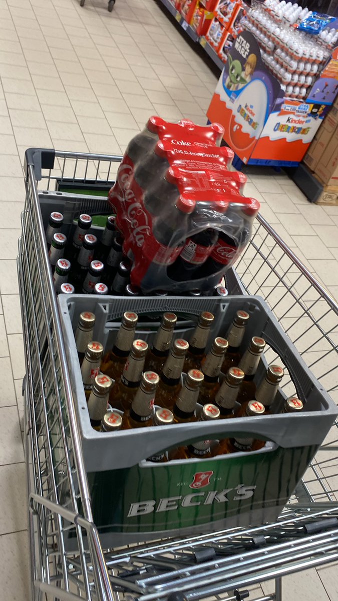 Almanya’da sıradan market alışverişi :d