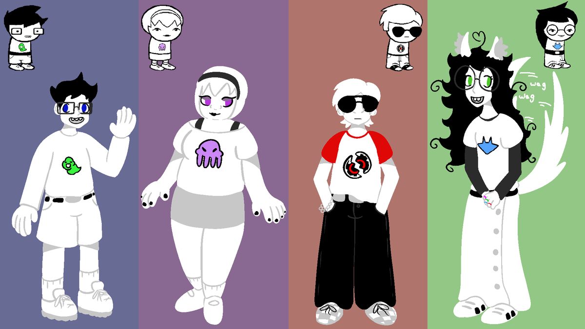 pure_cinn's tweet photo. i wanted to draw them thanks #Homestuck https://t.co/Ma3ZLjEDmi