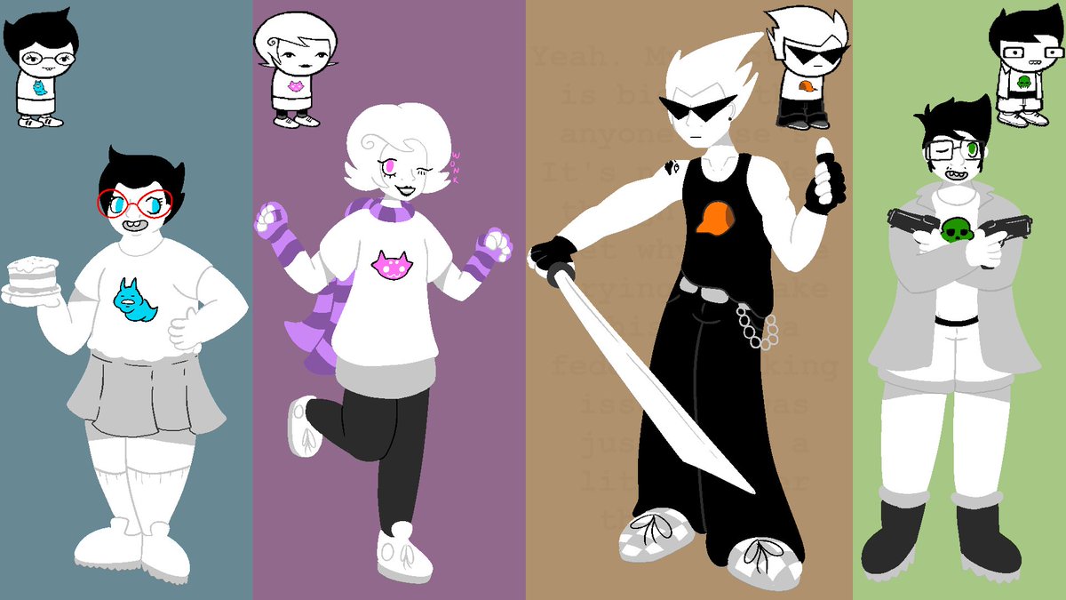 pure_cinn's tweet photo. i wanted to draw them thanks #Homestuck https://t.co/Ma3ZLjEDmi