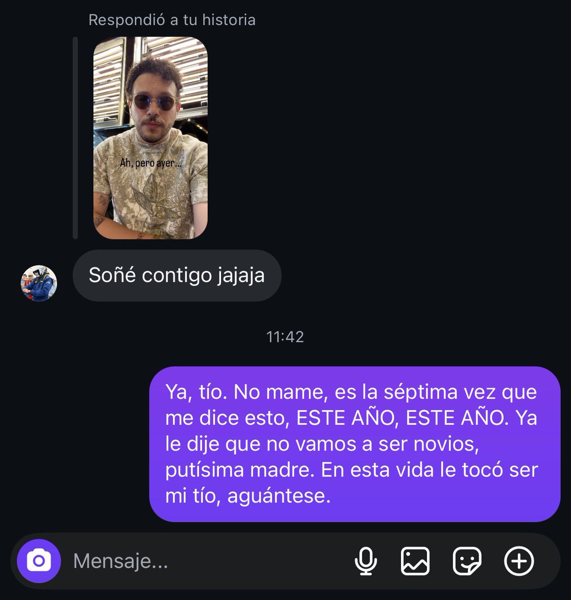 Nota: Léase con “He renunciado a ti” de fondo*.