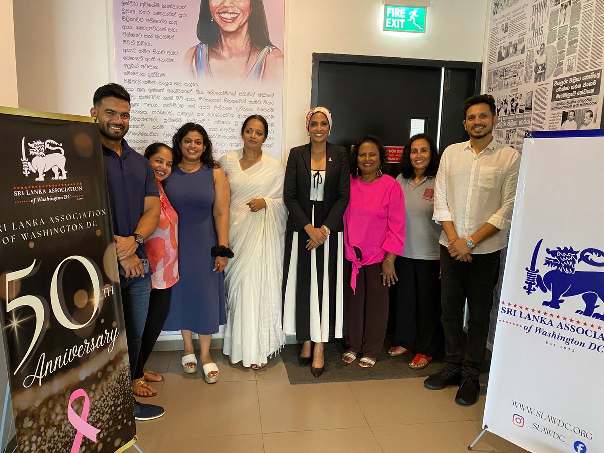 You have cancer.” Words that change a life but compassion can change the journey.
In honor of the 50th anniversary of the Sri Lanka Association of Washington, D.C., we stood with cancer warriors at Maharagama Indira Cancer Trust.