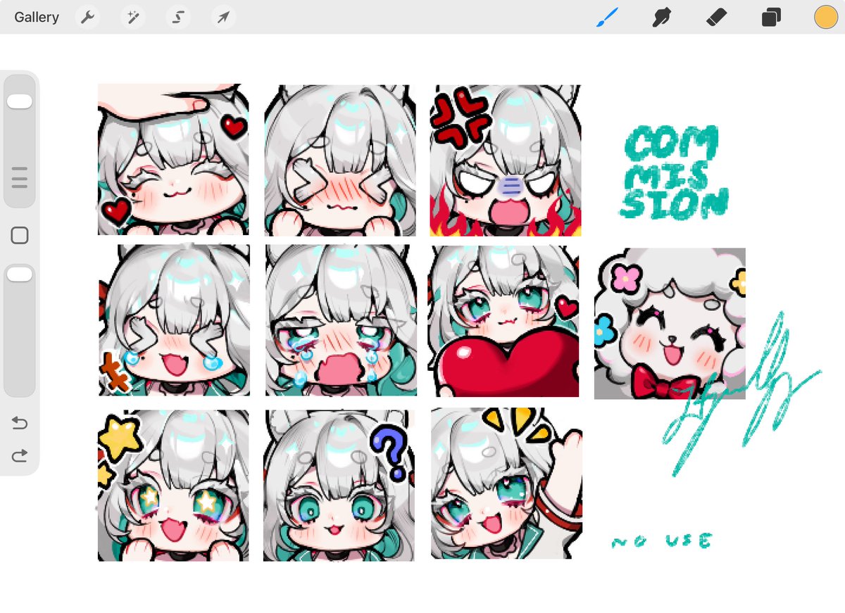 Emote commissionʕ •ᴥ•ʔ💚
