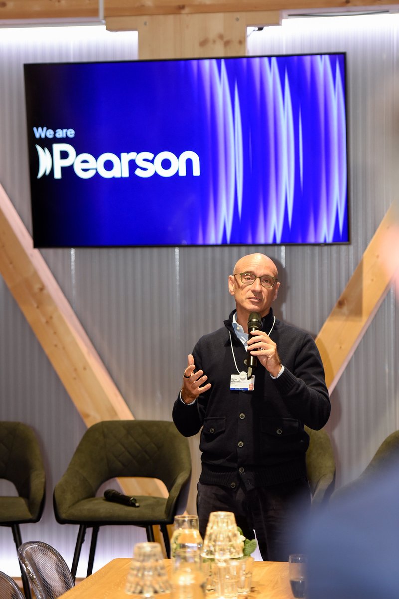 david_garza's tweet image. Un gusto compartir diálogo en #WEF26 #Davos2026 @wef  con Kathy Diaz @Cognizant, Karen Pavlin @ServiceNow  ​y Ali Bebo @pearson como moderadora en el panel "Educators &amp;amp; Employers: The AI-Era Power Partnership for a Future-Ready Workforce". Ante la disrupción de la IA y su…