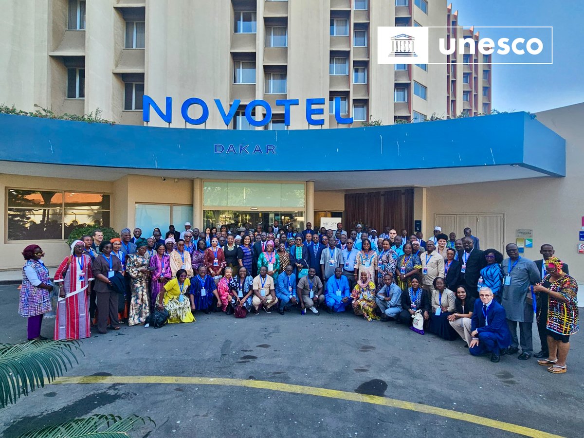 UNESCO_Dakar's tweet photo. 📍Dakar | 20–22 Jan 2026
Lancement de la réunion régionale d’experts sur l’éducation et le développement de la petite enfance ( #EDPE) en #Afrique de l’Ouest et du Centre organisée par l'@UNESCO_fr , @af_ecn , @WHO , @ecowas_cedeao & @CEEAC_ECCAS .
#ECED #EducationStartsEarly https://t.co/fA6t9eY9mo