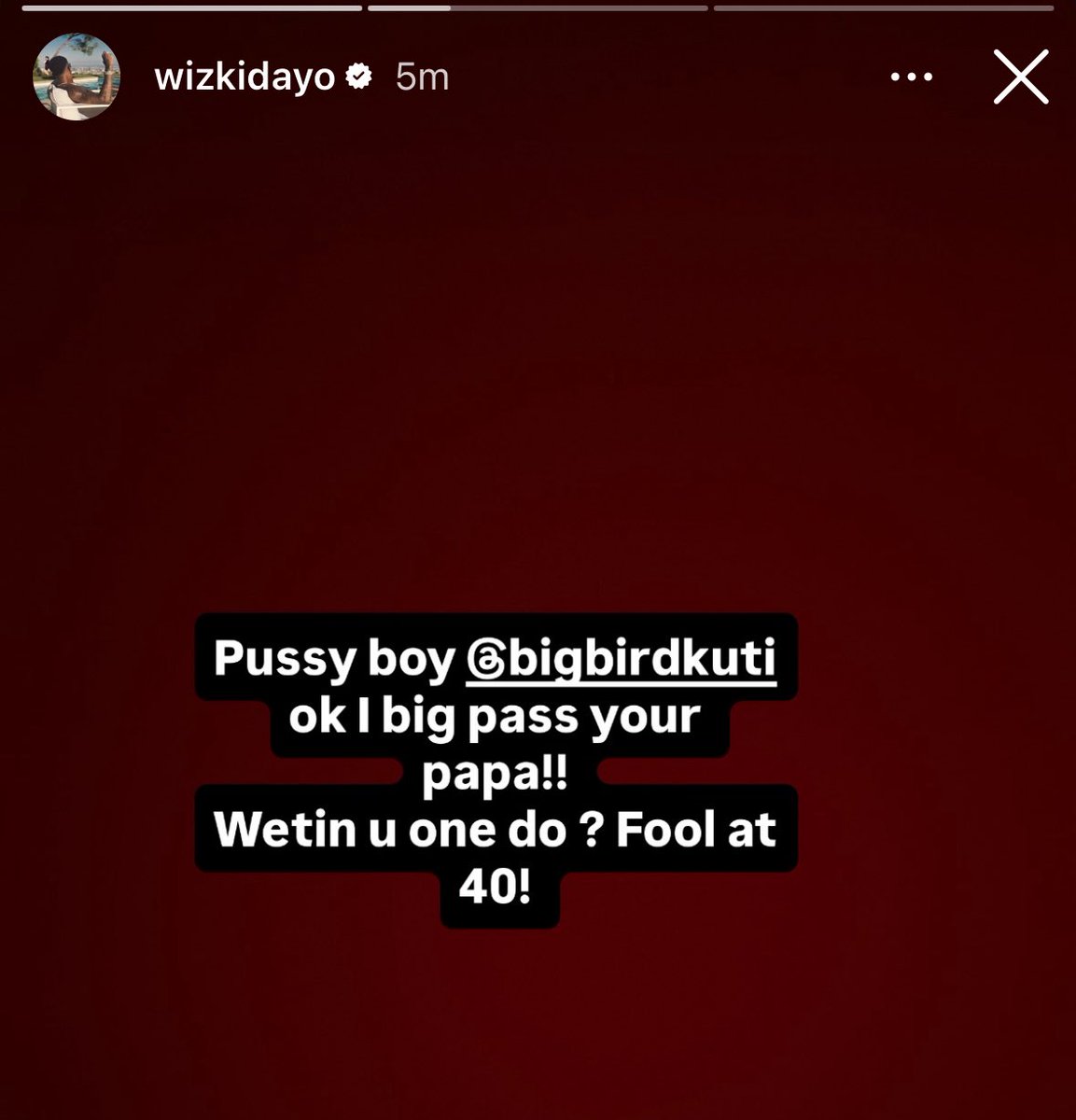 Tufab's tweet photo. I said this just few hours ago. I said this thing. Make una allow the man Dey his Dey. He no get better mouth una no go hear. https://t.co/rmvXYVgqme