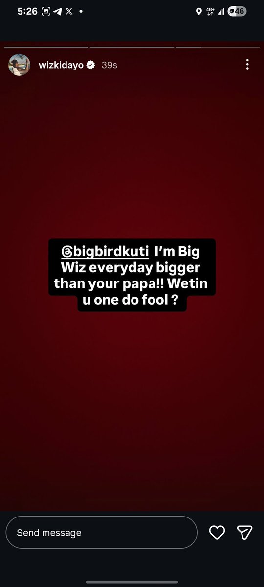 eezywayne14's tweet image. E don burst, Big Wiz don para