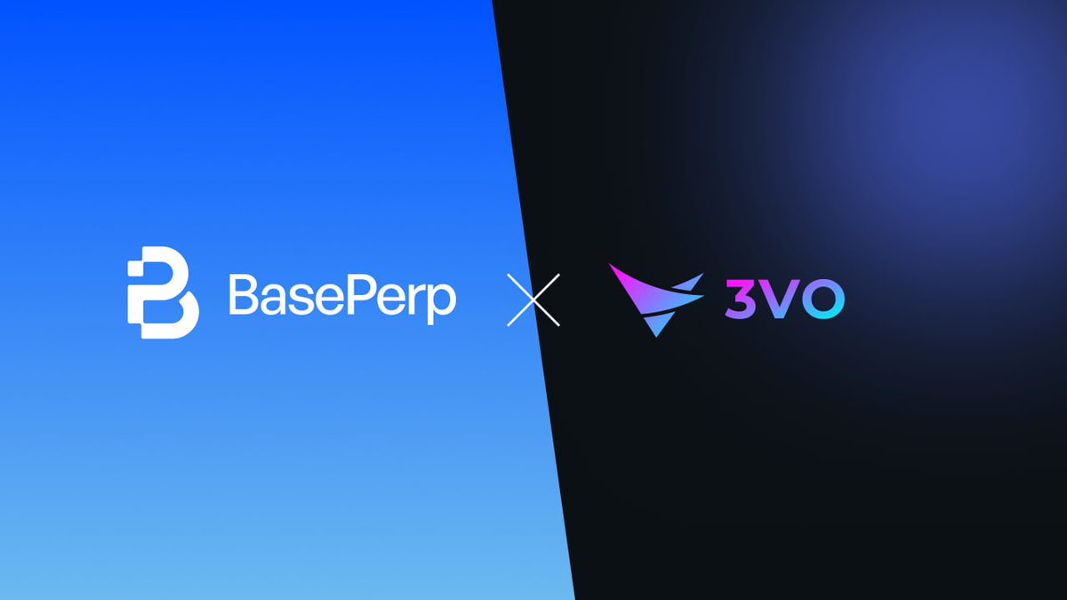 BasedPerpApp's tweet image. 🟦 We’re partnering with @3vo_me to make trading usable like everyday money.

For years, everyday actions with crypto assets meant bridges, custodians, and outdated UX.

3VO Web3 tools + BasePerp platform = trading @base assets as part of daily routines.

Unique perks at launch.
