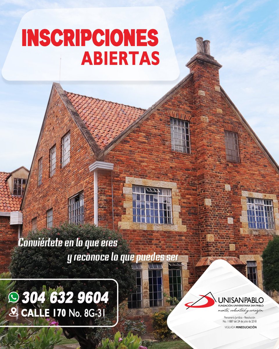 😄Ya estamos listos para iniciar y continuar nuestro camino hacia la formación profesional👏.

Contáctanos: wa.me/message/7WL3U5…

#UNISANPABLO #unipaulinos #estudiar #cursopresencial #cursofotografia #Metas2026 #formacionprofesional