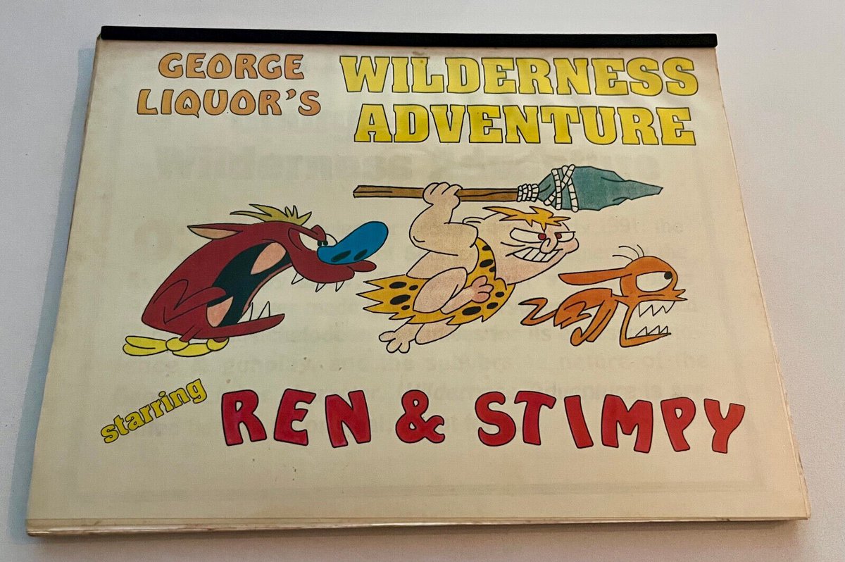 A book that contains all the storyboards for the original cancelled episode “the wilderness adventure” 

If you want to see what’s inside the book, here’s the link whataboutthad.com/2011/04/14/sto…