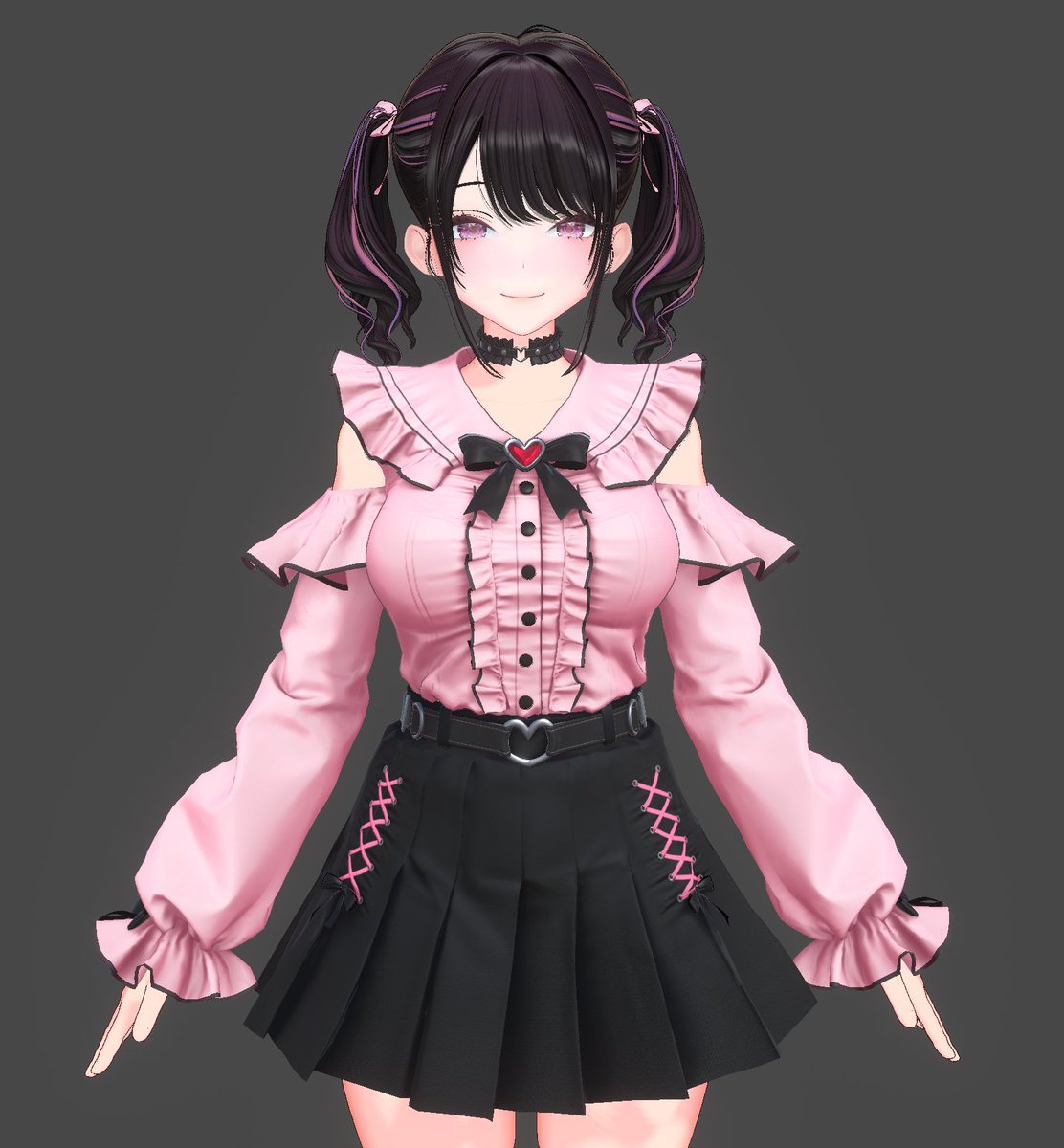 Neogools's tweet image. 의상 토폴로지,uv 정리,베이크 하고 텍스처링 진행중

2048 텍스처로도 uv를 잘피면 퀄리티 충분히 나온다는걸 보여주고 싶었음

스타킹도 같이 한장에 포함되어있는데 스타킹 디테일은 다음글에 올리겠음!

마지막사진은 수정전사진

#3dcg