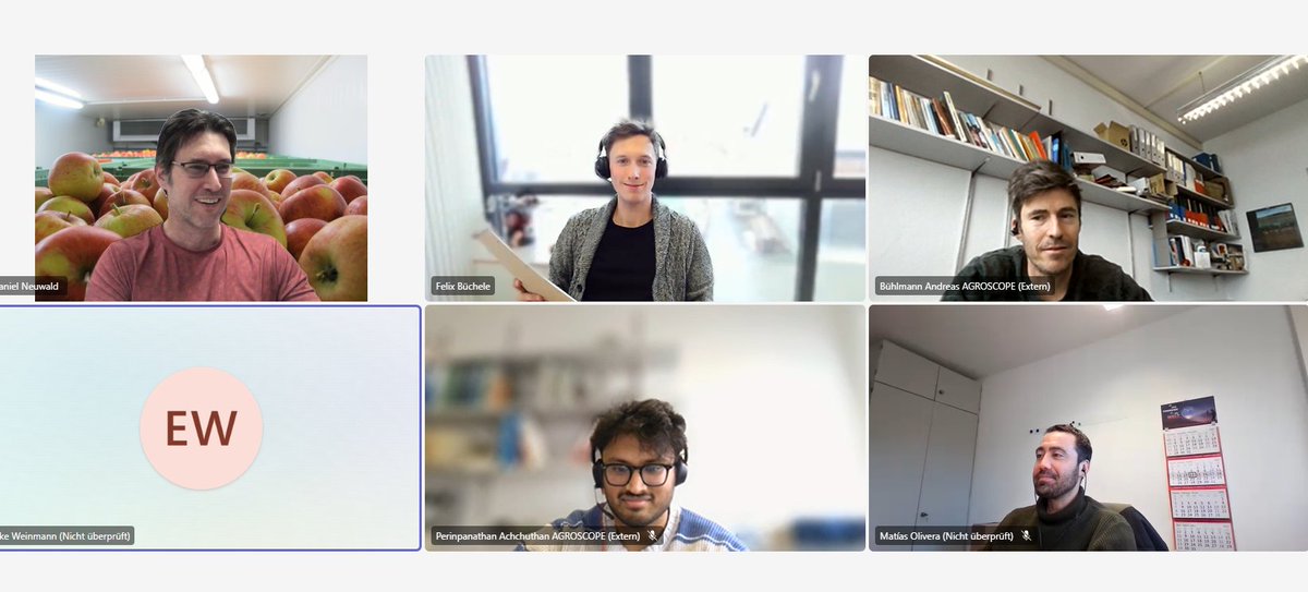 Nacherntephysi1's tweet image. Big thanks to the team for the great discussion! 🙌

#InterregABH #HSWT #Agroscope #KOB
@Dominikus Kittemann @Elke Weinmann @Matias Olivera @Andreas Bühlmann @Achchuthan Perinpanathan @Felix Büchele
