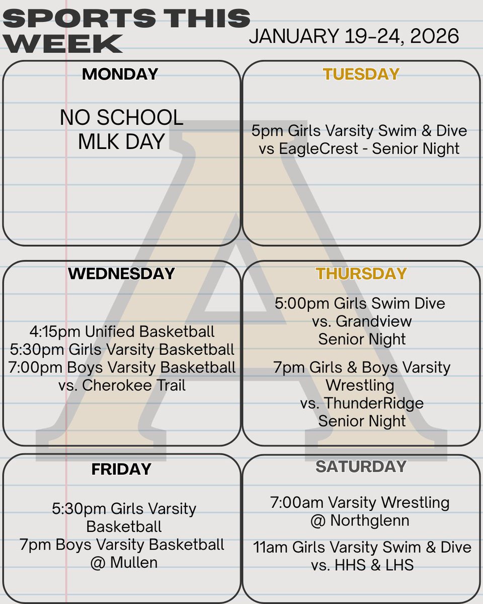 Arapahoe Athletics tweet media