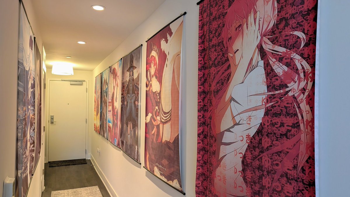 AudeNYuno's tweet image. There is no age limit on enjoying the things you love.

I'm 45 and this is my entry hall, I give zero shits about anyone who has a problem with it.