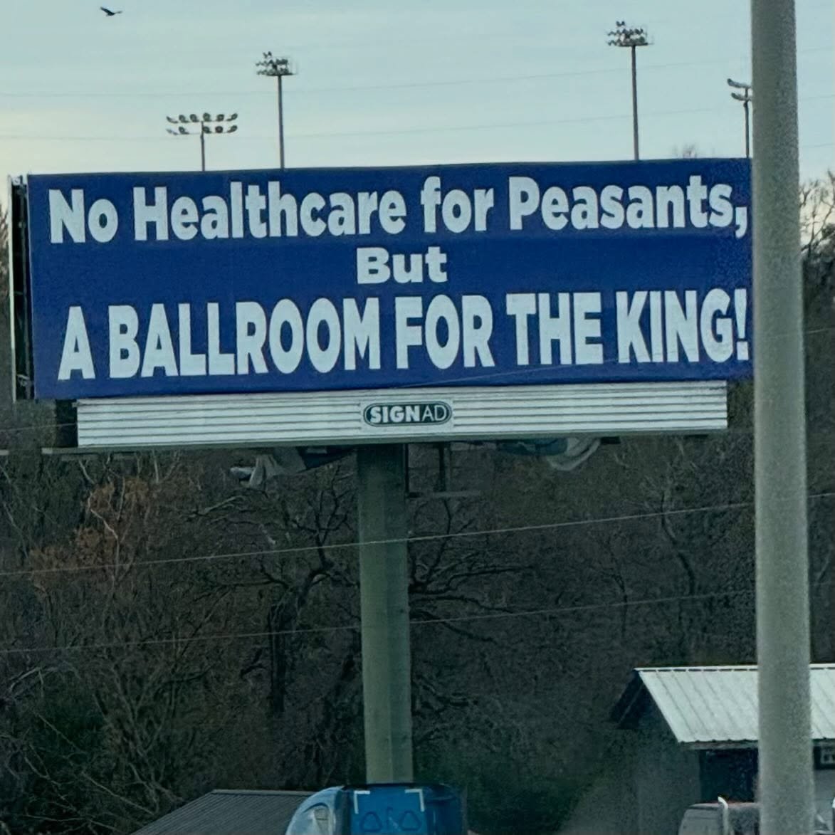 Billboard just north of Temple, TX.