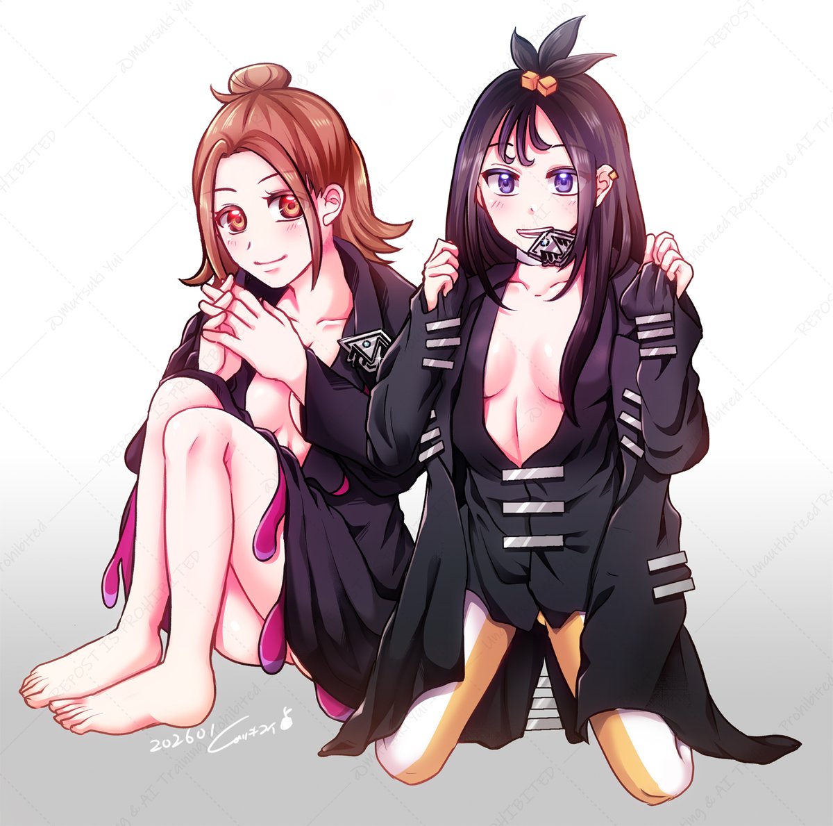 彼シャツというか事後っぽい カラセイ と ジプデウ 