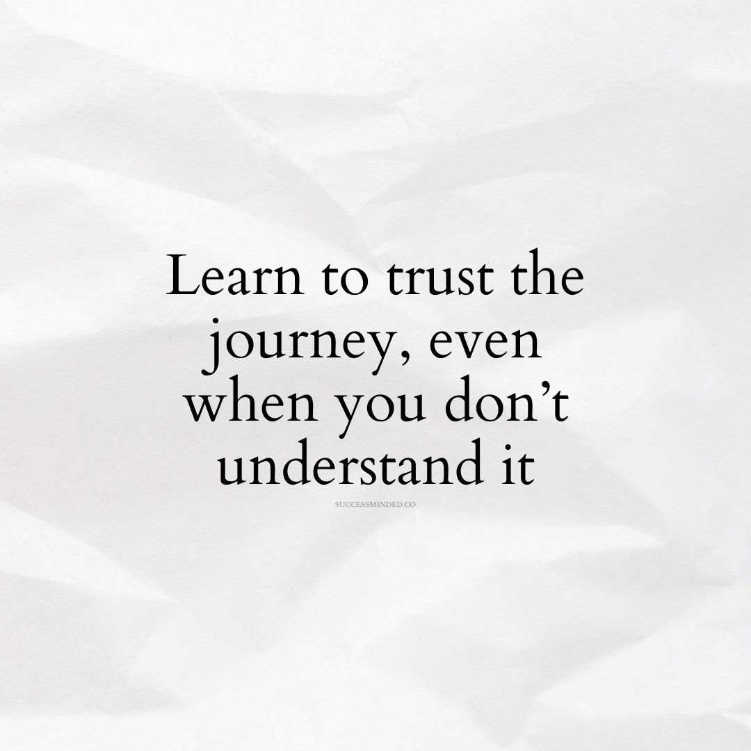 _SuccessMinded_'s tweet photo. Learn to trust.. https://t.co/wNrtq3t5Lq