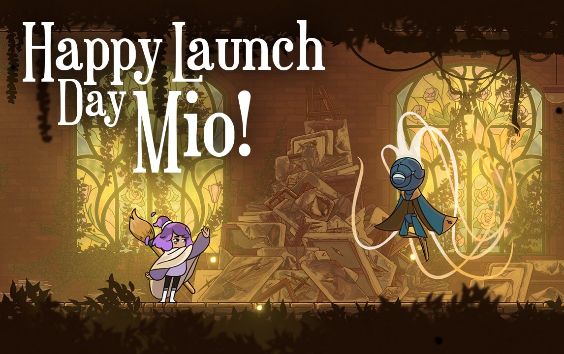 ConstanceGame's tweet image. The whole Constance team and Constance herself wish you, Mio, and your team all the best on your launch day!

Good luck on your journey, we'll see you on the other side!💜💜