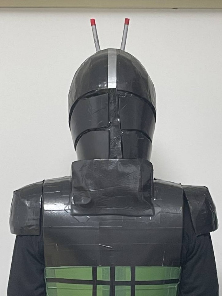 アクション用の仮面ライダーBLACK　RXの首周りを改良しました！！