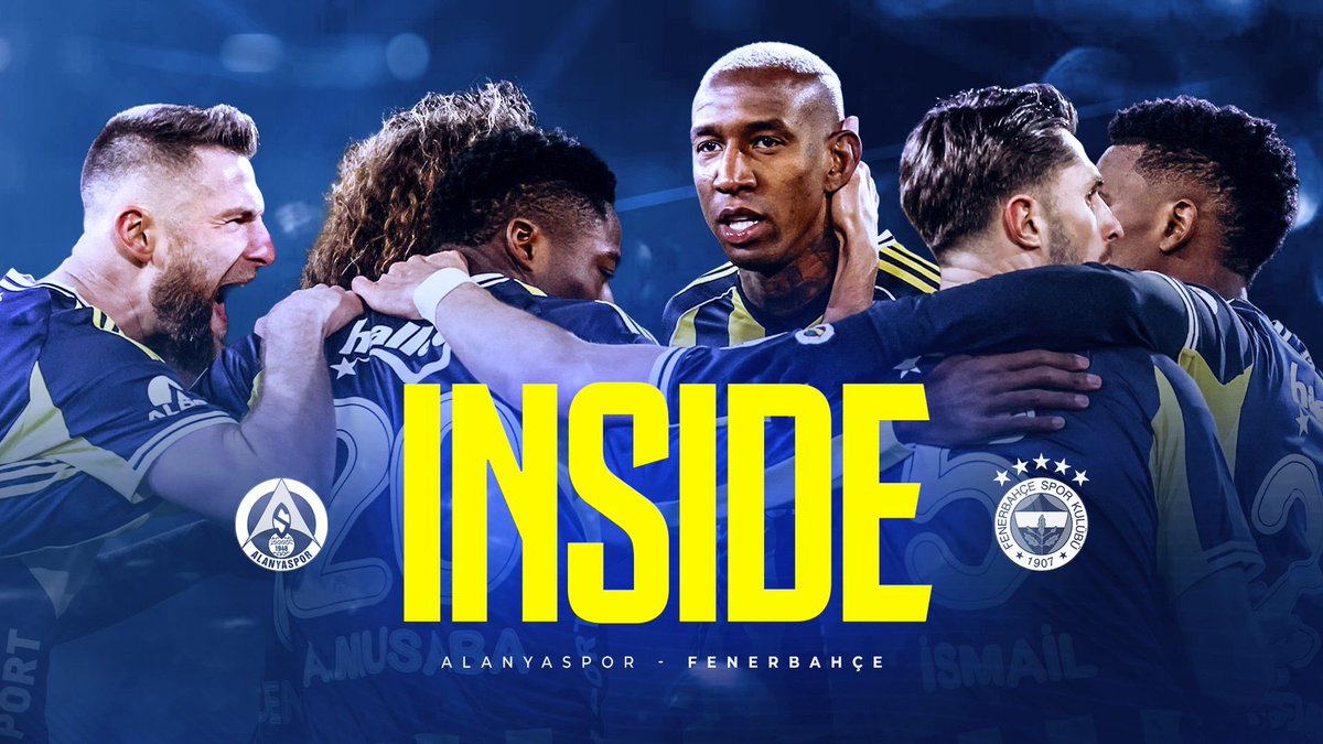 📹 C. Alanyaspor maçı inside videosu Fenerbahçe YouTube'da! 👇

youtu.be/Cji80YiUaT8

#ALYvFB