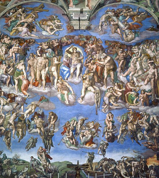 ArtGuide_db's tweet photo. Michelangelo
The Last Judgment https://t.co/5eEhb4AMO1