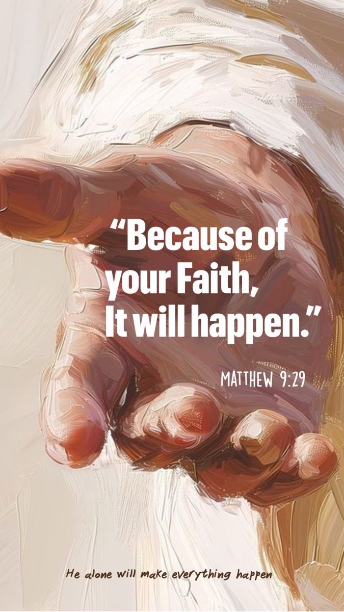 Richard_gh1's tweet image. Mathew 9:29