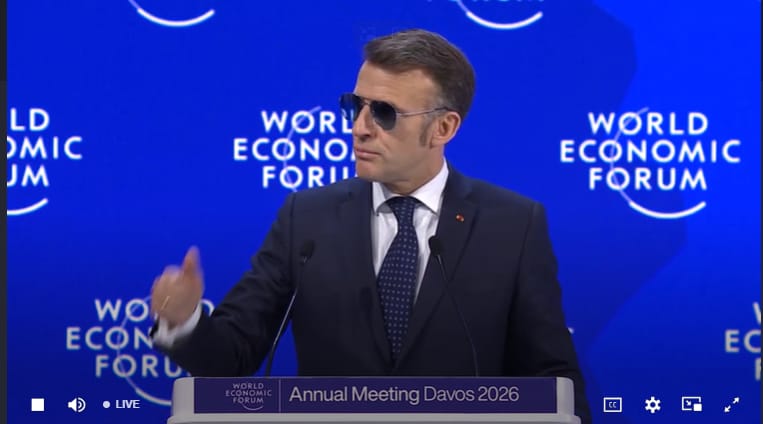 #Macron badass!
#WEF2026 #Davos26