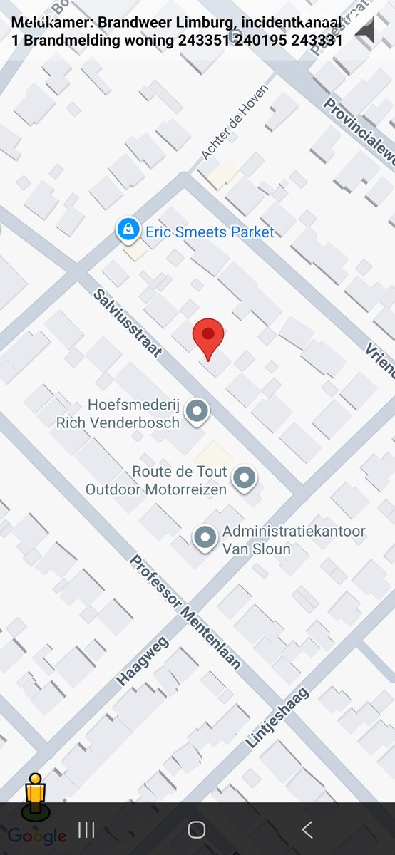 Noodgeval in Limbricht: Brandmelding bij woning