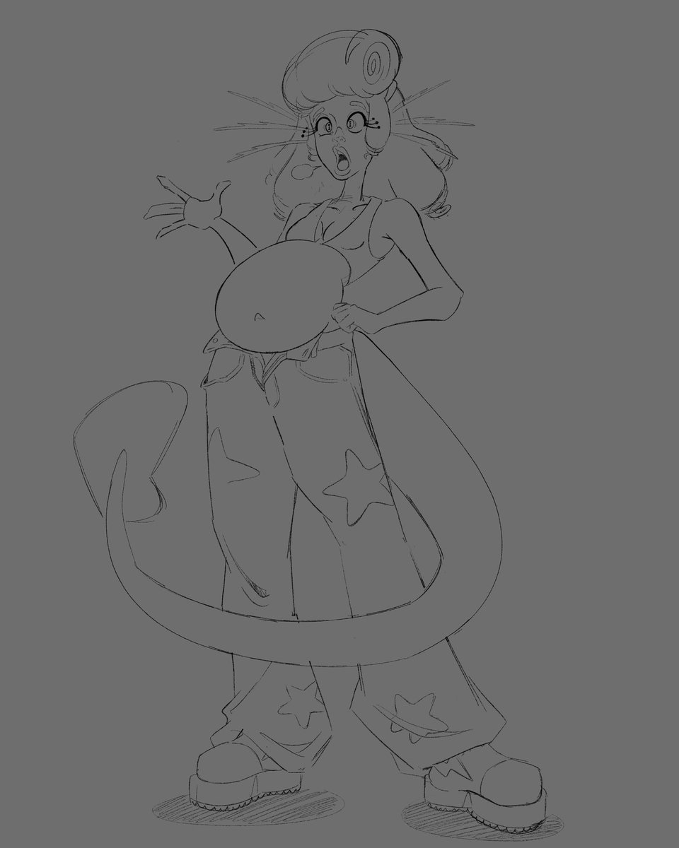 burparupa's tweet image. WIP ⚠️ 

Well well well, looks like someone is back at it again….