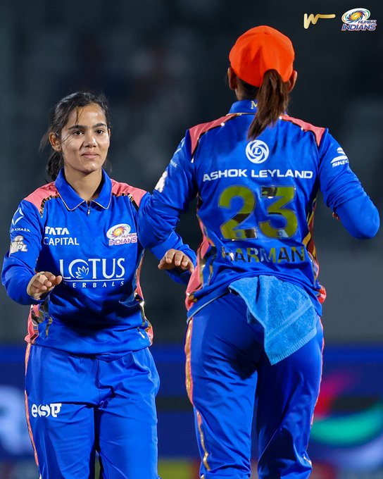 Vaishnavi ची पहिली WPL 𝗪𝗜𝗖𝗞𝗘𝗧