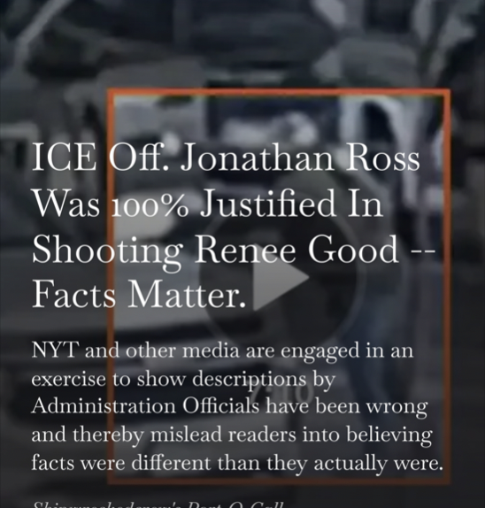 shipwreckedcrew's tweet image. This was a much longer article but I've divided it into two parts.  NOTHING produced by the media undermines the justification under the law for Off. Ross' shooting of Renee Good.

Paywalled but free trials available.

RP's greatly appreciated.

open.substack.com/pub/shipwrecke…