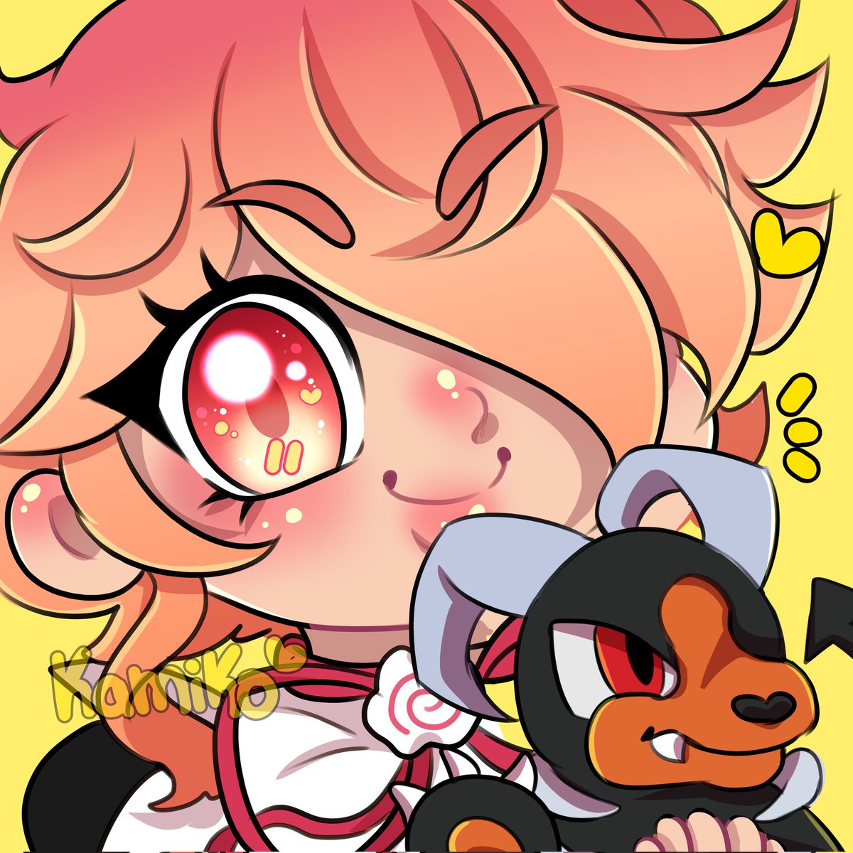 Kamikochii's tweet image. ✨💖ART RAFFLE💖✨ 

Rules to enter! 
✨💖Like!
✨Rt+Follow 
✨ Comment your character here and why would u like to win or Abt your character! 

✨Winner will get a Chibi Plushie Icon ! ✨

 Ends Feb 12 ⏰

Good Luck 💖✨

#artraffle #artgiveaway