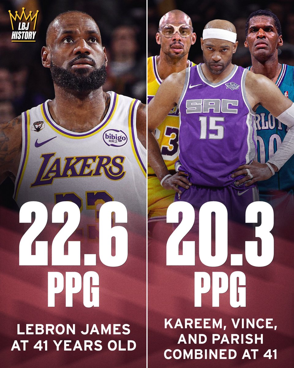 Nobody has ever done this at 41-years-old in basketball history.