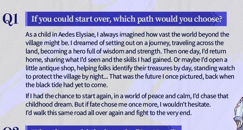 satoriika's tweet image. acting as if phainon wishing for normal things is a "disservice" to his character is completely missing the point of his arc when the story tells us that u can only think about your true wishes once you're free of all obligations and it's something phainon lost after losing-