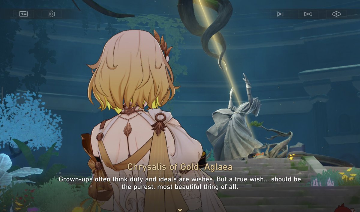 satoriika's tweet image. acting as if phainon wishing for normal things is a "disservice" to his character is completely missing the point of his arc when the story tells us that u can only think about your true wishes once you're free of all obligations and it's something phainon lost after losing-