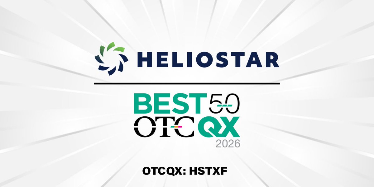 We’re honoured to be recognized as one of the 2026 OTCQX Best 50, recognizing top-performing OTCQX companies by total return and liquidity growth in 2025. 

As we continue to build shareholder value, Q1 is expected to bring multiple near-term catalysts, including drill results