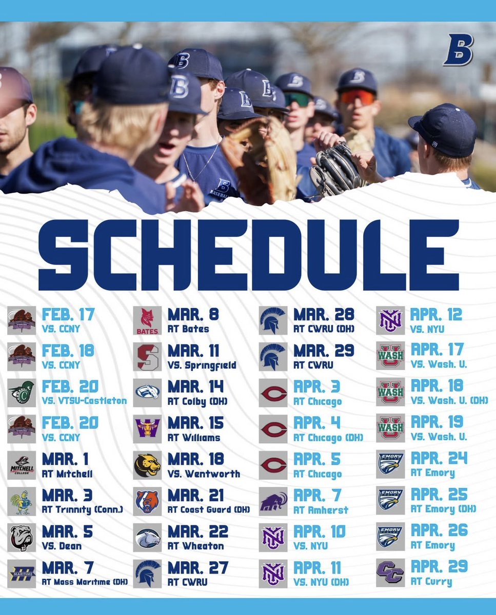 Brandeis University Baseball tweet media