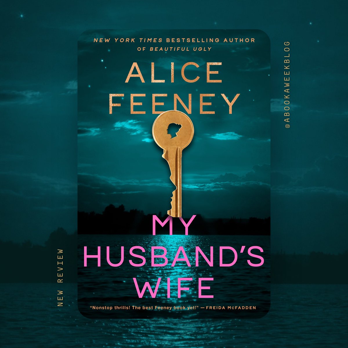 A locked door. A stranger inside. A husband who doesn’t recognize you. 🔐

MY HUSBAND'S WIFE by <a href="/alicewriterland/">Alice Feeney</a> is a high-concept, twist-heavy thriller that hooked me instantly and kept escalating in bold, unpredictable ways. 

REVIEW: abookaweekblog.com/2026/01/my-hus…

<a href="/MacmillanAudio/">Macmillan Audio</a>
