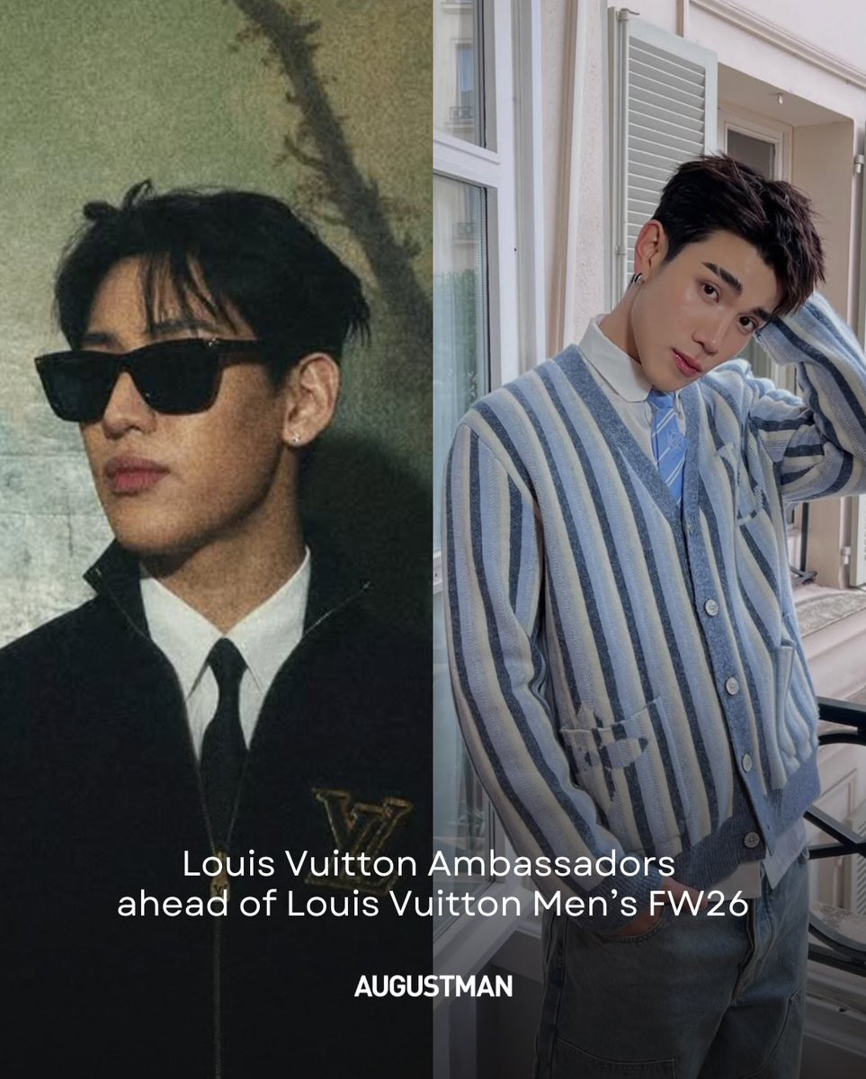 ForSupFourth's tweet image. การที่พี่สื่อโพสแบบนี้ น้องโฟร์ทพกปากกาไปรึยังลูกกกก 🥹💙

FOURTH LV FRONT ROW PFW26
#LVMenFW26xFOURTH