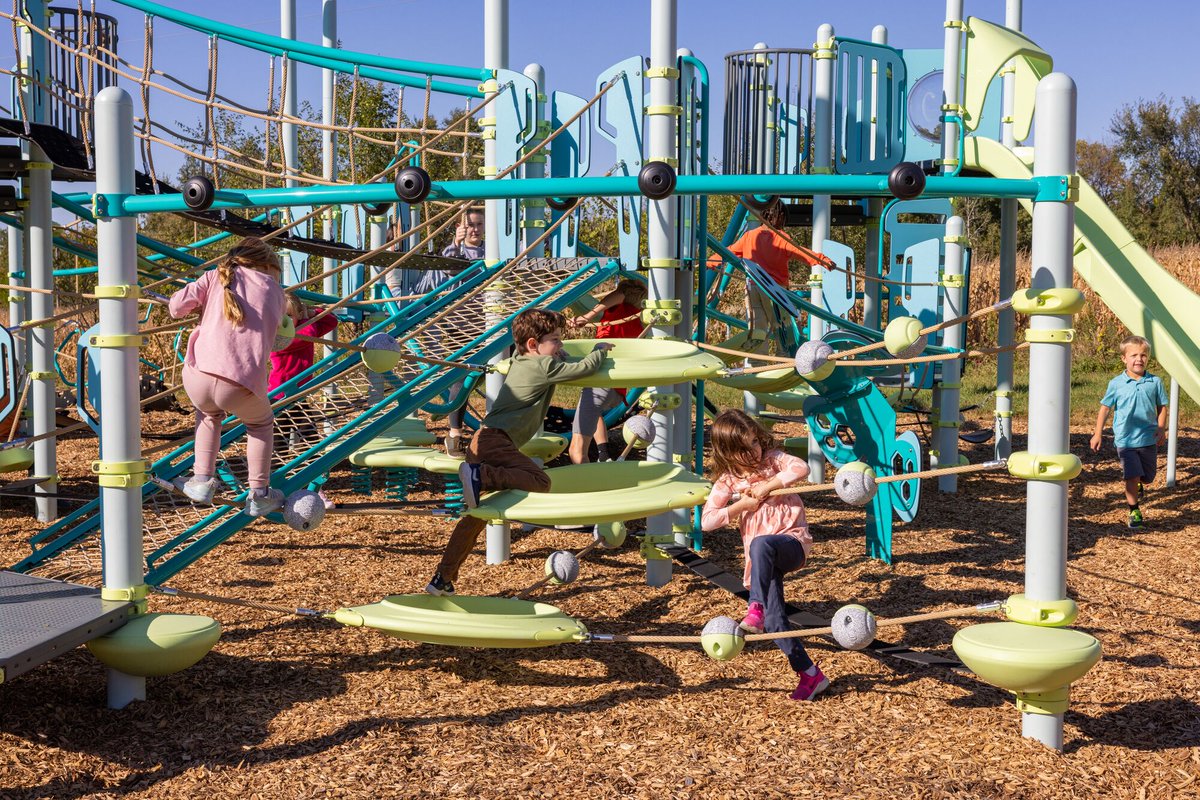 FlagshipPlay's tweet photo. We love this time of year!  No, it is not because of the subzero temperatures in MN 🥶🧊  
It is because Landscape Structure reveals the NEW 2026 products!  

@playlsi Find more :  https://t.co/XKdRT24H8I https://t.co/Ustw90sdoH