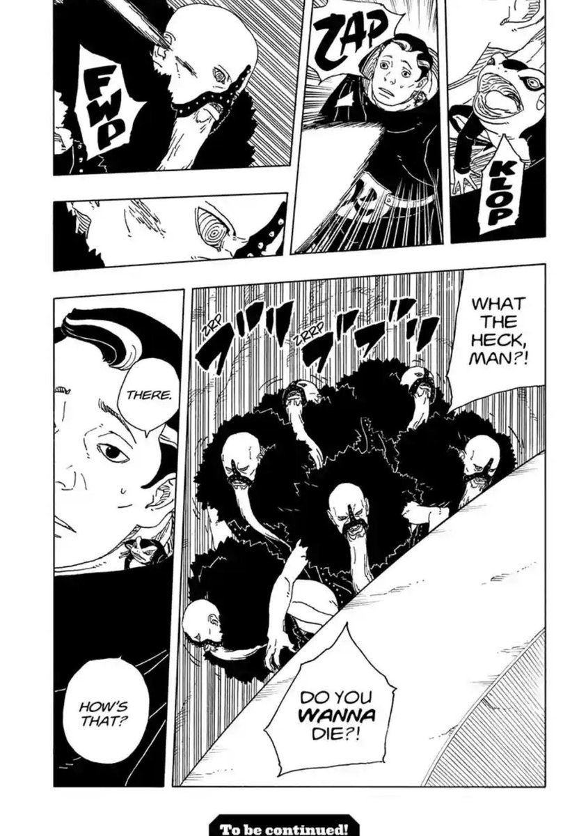 SimplyTroy2's tweet image. Koji with this single moment ascended. Something that Koji and Boruto have constantly disagreed with is using people and casualties being necessary. As he tried with Konohomaru in the previous arc. The only necessary people he protects are people that can’t actively fight against…