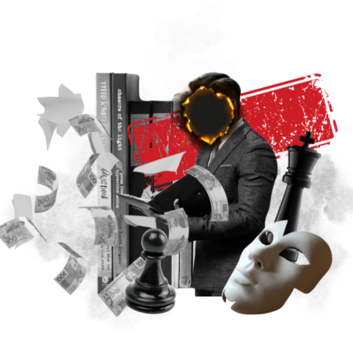 ias_serafim's tweet photo. Um momento de silêncio para admirarmos as artes da Andy (@ gritoeuxistencial) que ilustraram as reportagens já lançadas pela Nota de Rodapé https://t.co/T9f9gbwzZp
