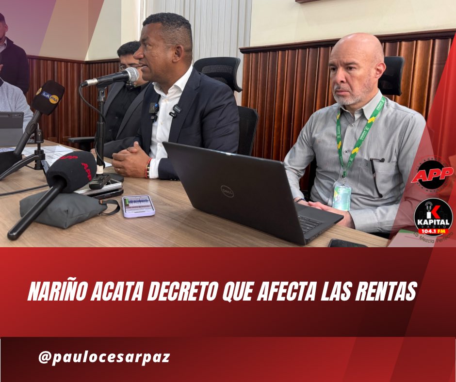 paulocesarpaz's tweet image. La aplicación del decreto de emergencia económica en el país, sumada al recorte presupuestal y al aumento de los impuestos a los licores, ha generado un impacto directo en las finanzas del departamento de Nariño. Como consecuencia de estas medidas, la renta proyectada por…