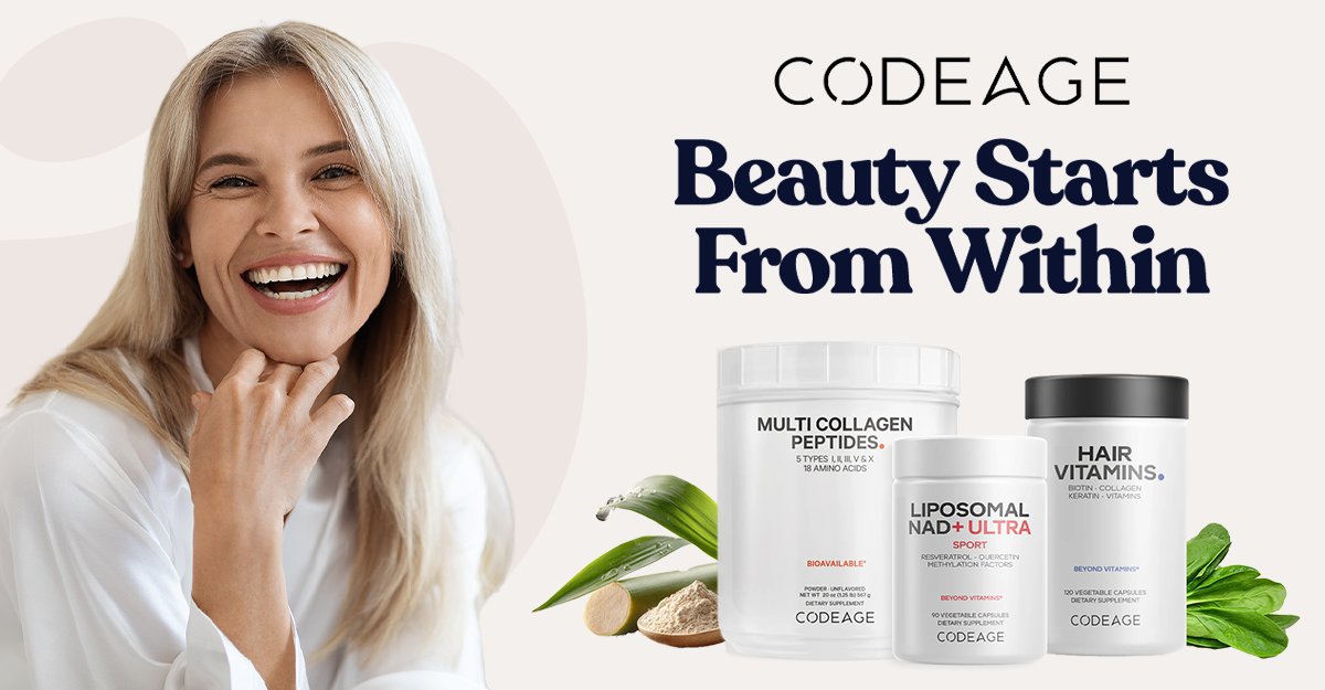 Wellness that works. Aesthetic included. From gut health to skin care, Codeage has your routine covered.✨

Shop best sellers at nhc.com/collections/br…

#Codeage #NHC #CleanSupplements