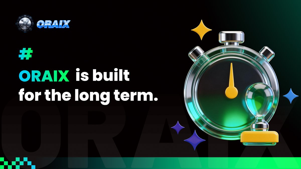 ORAIX_OFF's tweet photo. 🌍 ORAIX is built for the long term.

Its goal isn’t short-term hype, but a sustainable intelligent infrastructure that supports the next phase of Web3 adoption.

 #FutureOfWeb3 #AI #ORAIX https://t.co/byMEfML7up